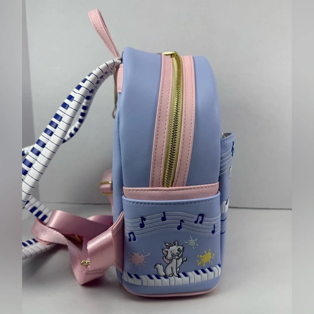 Loungefly Disney The Aristocats Kittens Piano Mini Backpack - BoxLunch Exclusive